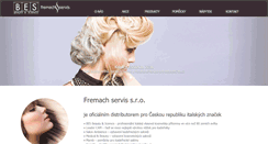 Desktop Screenshot of fremachservis.cz